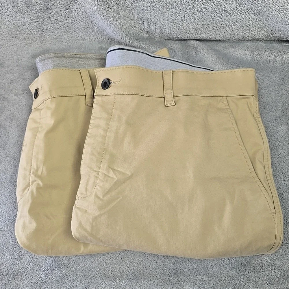 Lot Of 2 Nike‎ Dri-FIT UV Golf Chino Pant Mens 38X28 Brown Stretch DA4089-297